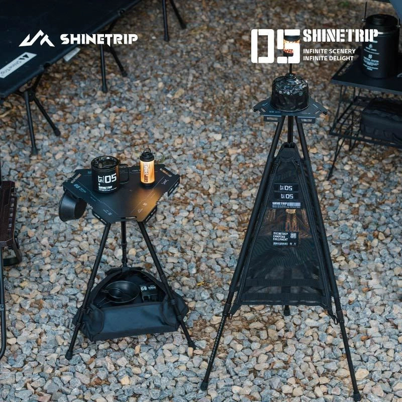 山趣(やましゅみ) SHINETRIP シャイントリップ #05 Series Hexagonal Tactical Side Table 六角タクティカルサイドテーブル(A530-T00)