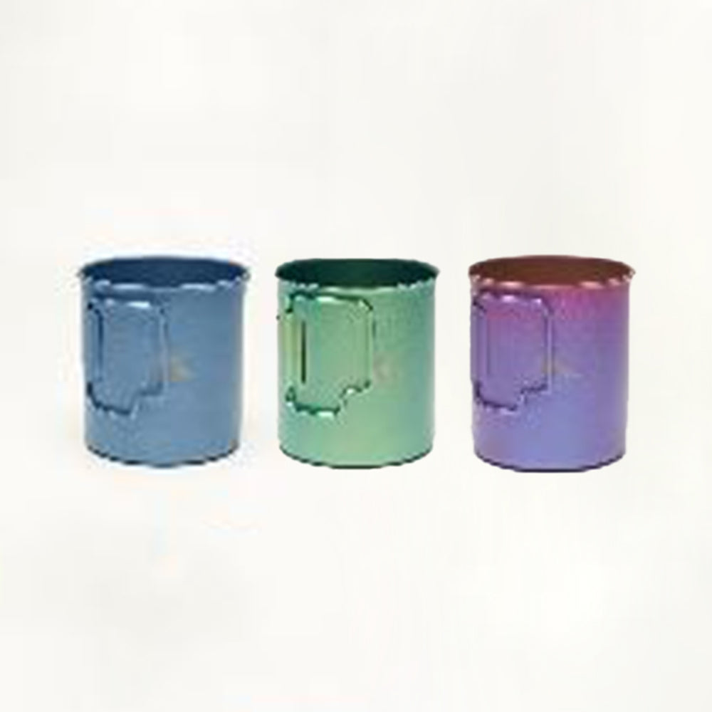 TOAKS トークス ウルトラライトチタンカップ 450ml(ブルー/グリーン/レッド・48g)