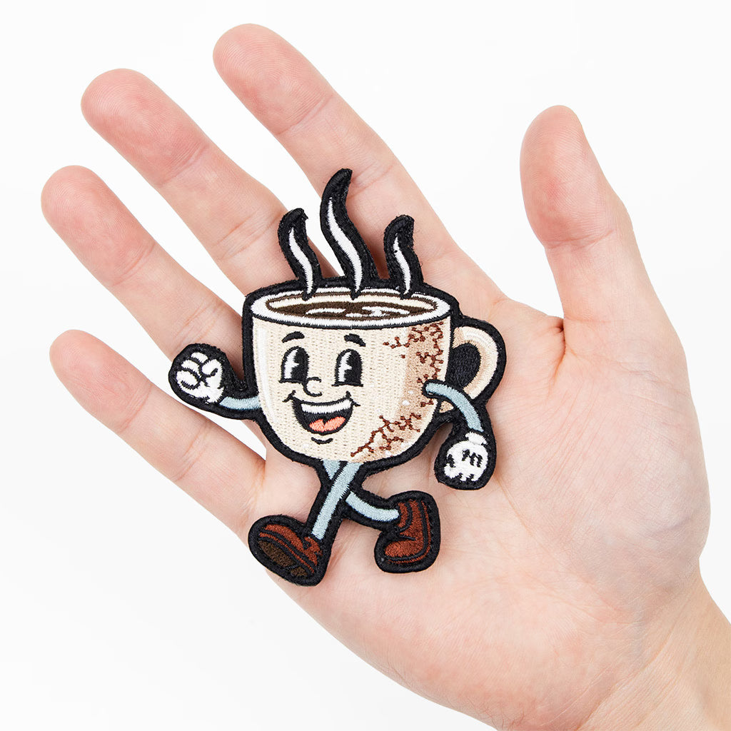 PDW パシフィックデザインワークス Coffee Morale Patch コーヒーモラールパッチ 刺繍ベルクロパッチ