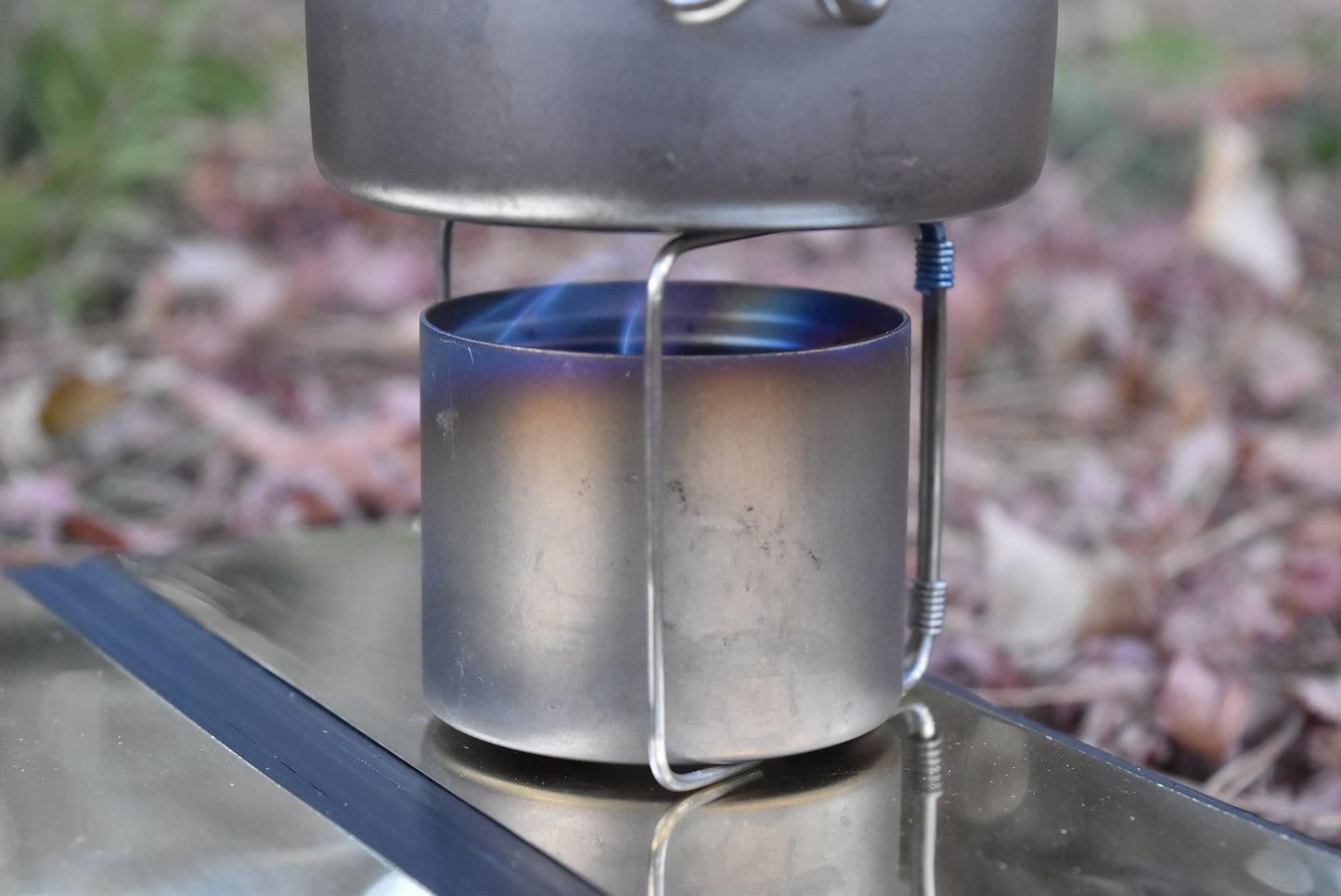 KALUGII カルギイ チタン五徳 TG-2P【純チタン製】超軽量 アルコールストーブ用