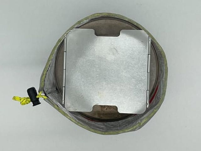 Ajito Fabrics アジトファブリクス DCF丸底スタッフサック エバニュー400FD用 0.8ozブラック