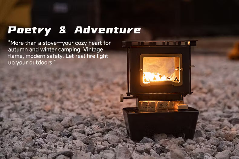 ROCKBROOK ロックブルック ST0000 ヴィンテージ ポータブル 灯油ストーブ Retro Portable Kerosene Heater Stove