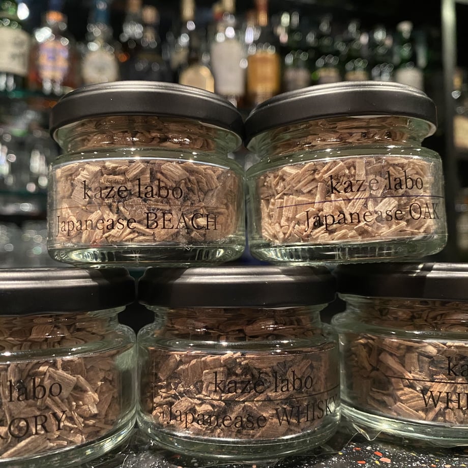 kaze labo 【CAMP HACK掲載商品】煙頭 -smoke head- (第4.5世代-桐箱)スターターセット お酒にフォーカスしたスモークギア