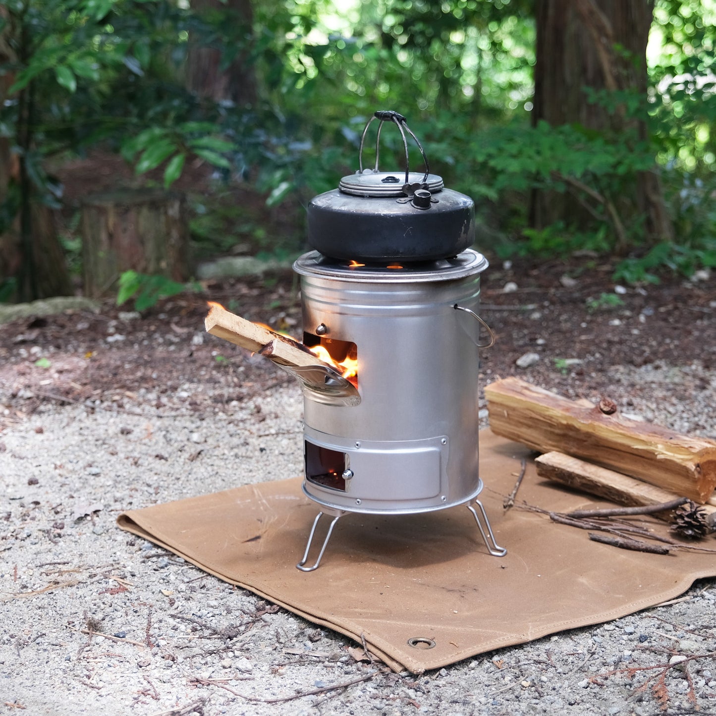 tab.(タブ)缶ストーブEX エキスパートモデル 二次燃焼ストーブ TB-CSEX01