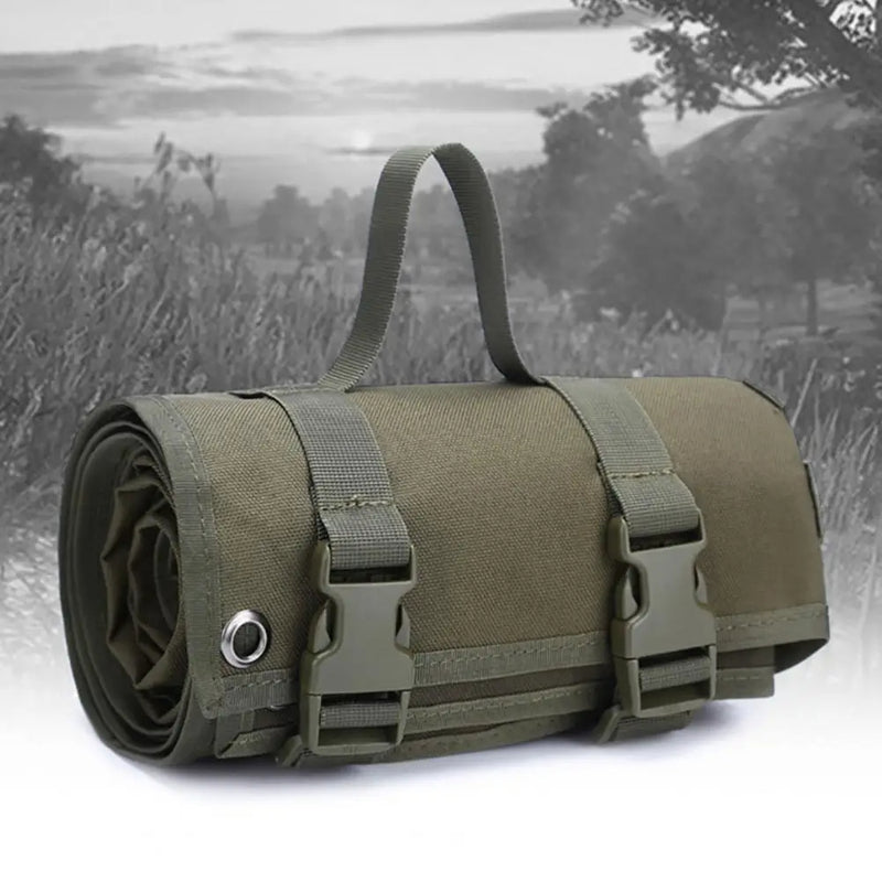 アウトドア防水シューティングマット|滑り止め加工・多機能キャンプパッド・折りたたみ収納可