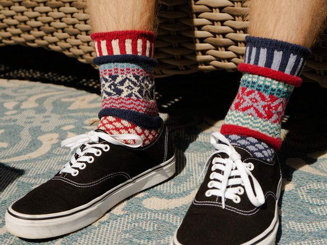 Solmate Socks ソルメイトソックス クルーソックス スター&ストライプ(チャリティーモデル)