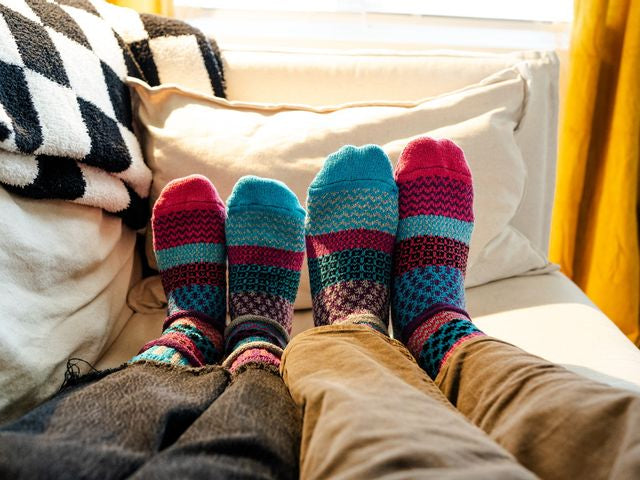 Solmate Socks ソルメイトソックス クルーソックス ペリウィンクル