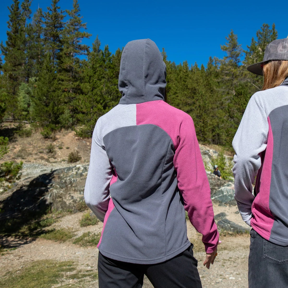 SkyGOAT(スカイゴート)CAMP Hooded Jacket レディース|GOATgrid マイクログリッドフリース フルジップジャケット