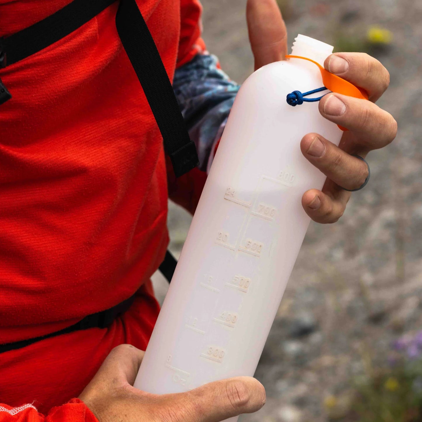 CNOC Outdoors(クノック) ThruBottle 1L スルーボトル|28mmフィルター対応 超軽量ウォーターボトル