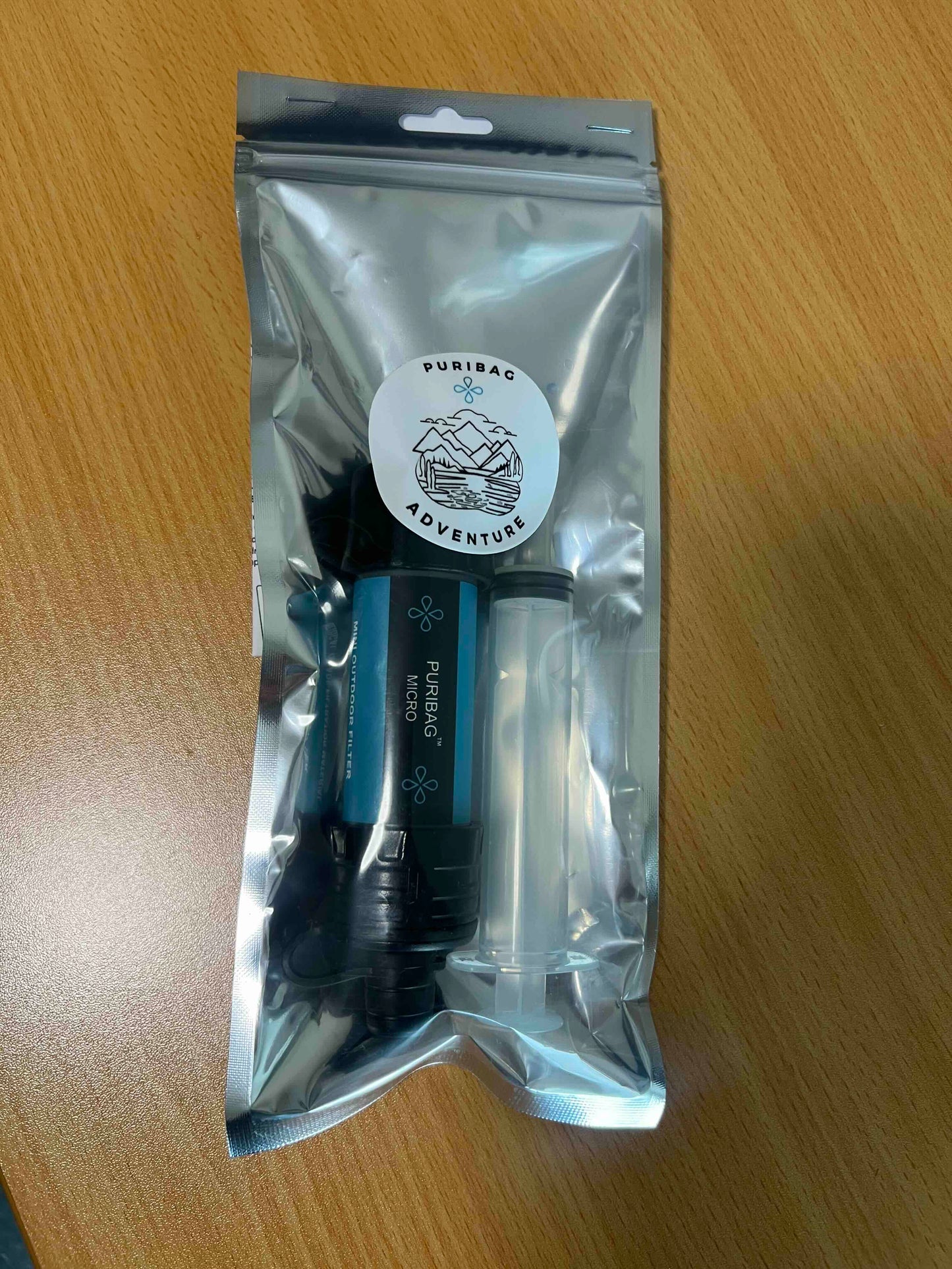 PURIBAG プリバッグ Micro メンブレンフィルター 携帯浄水フィルター 5000L
