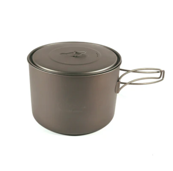 トークス チタンポット 1600ml(蓋付き) TOAKS Titanium 1600ml Pot POT-1600