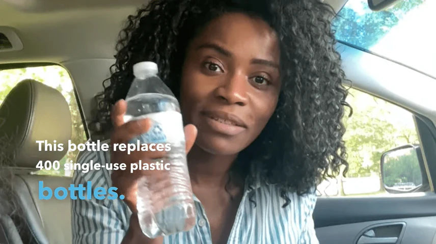 Water to Go(ウォータートゥーゴー) Eco 55cl Active フィルターボトル Explore Red 浄水ボトル 550ml