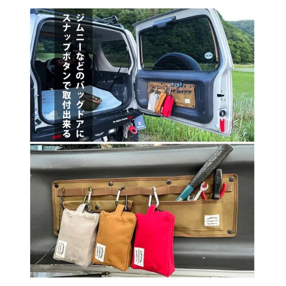 ALBERTON アルバートン ミリタリーバックドアポケット 米軍帆布 四駆をお洒落に!