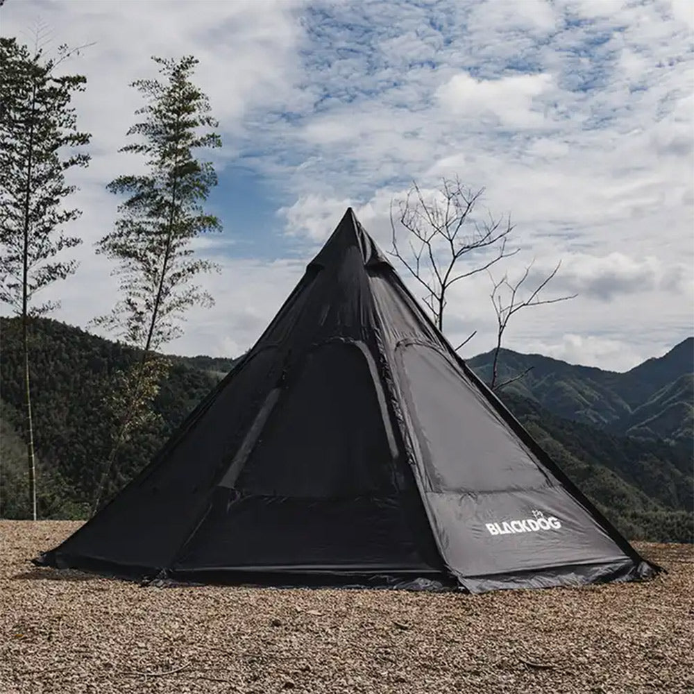 BLACKDOG Pyramid Barn Tent ブラックドッグ ピラミッドバーンテント ティピーテント 5人用 |  最高品質の製品で安定性と快適さを提供 - アウトドア・スポーツ・ファッション ディントコヨーテ 通販ショップ DYNT COYOTE LIFE  STYLE SHOP