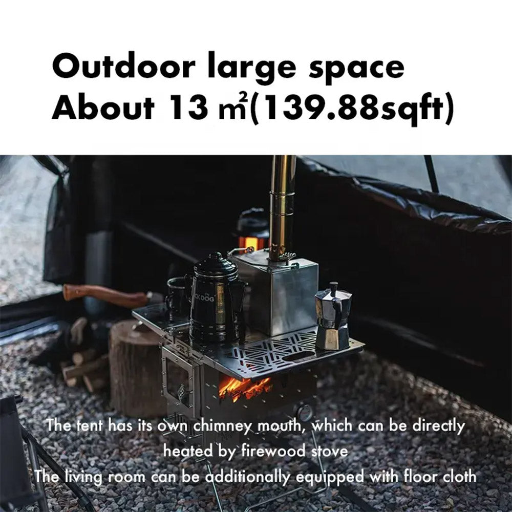 BLACKDOG AIRPOLE TENT 1.0 ブラックドッグ エアポールテント1.0 インフレータブル自動テント 2-4人用