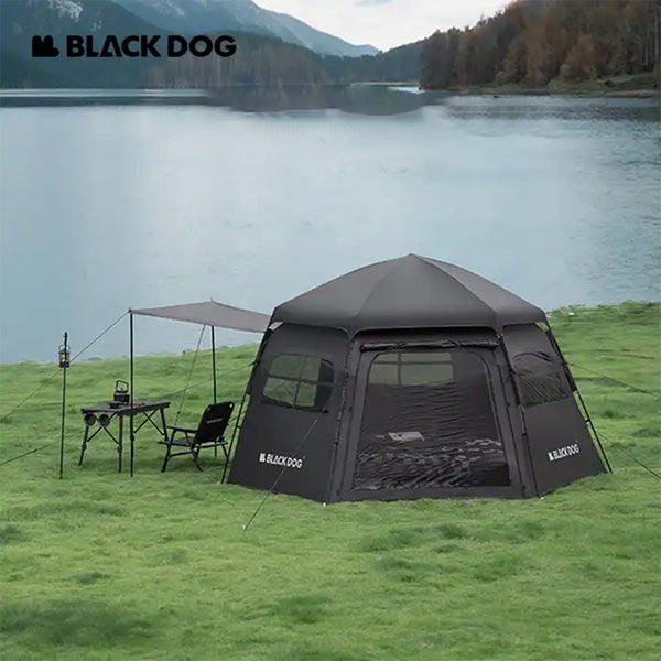 BLACKDOG Hexagon Quick Open Tent ブラックドッグ ヘキサゴンクイックオープンテント 6-8人用