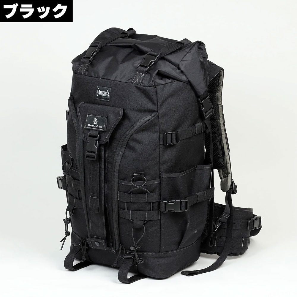 残りわずか!ブッシュクラフト×マグフォースコラボ ブッシュクラフトバックパック2.0 Bush Craft Inc. × MAGFORCE Bushcraft Backpack V2