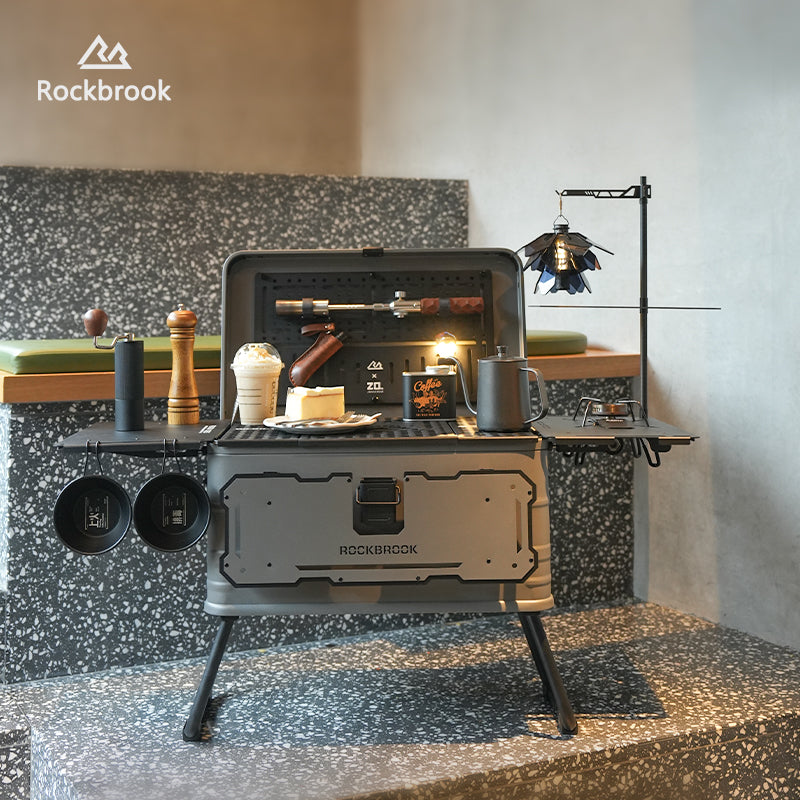 ロックブルック ブラックアルミボックスサスペンションサイドパネル 50Lボックス用 Rockbrook BLACK Aluminum Box Suspension Side Panel (BX1024PB / BX1025ZZ)