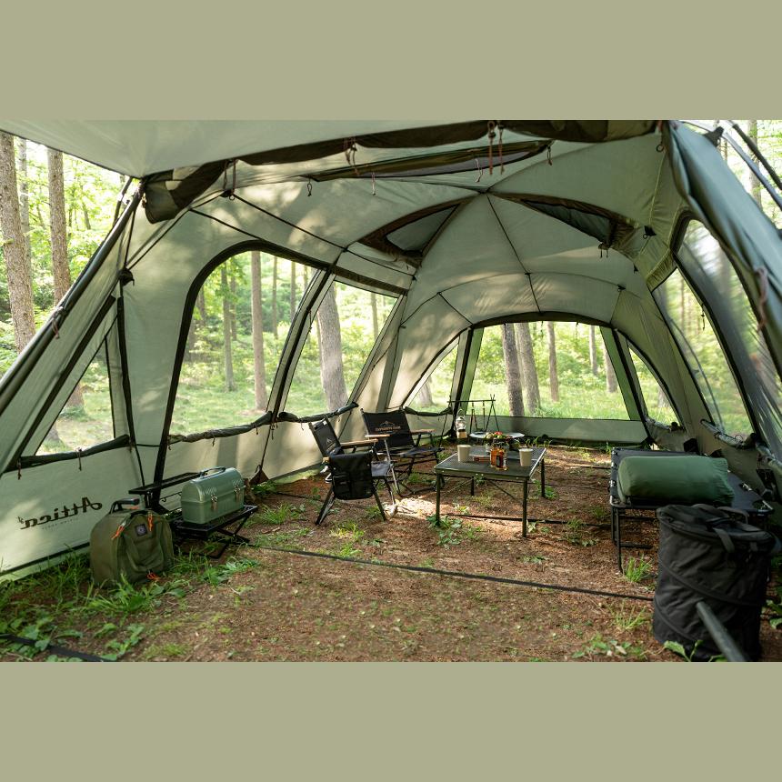 KZM アッティカGT テント 大型テント ドームテント ドーム型テント 4～5人用 カズミ アウトドア KZM OUTDOOR ATTIC