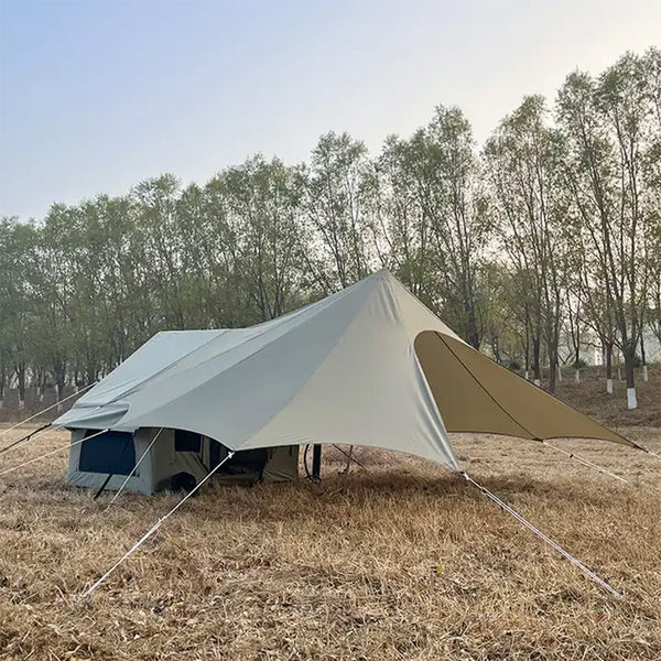 プレイドゥ インフレータブルキャンプテント エアテント 2人用 TCテント ロッジ型テント 家型テント PlayDo Inflatable Camping Family Air Tent