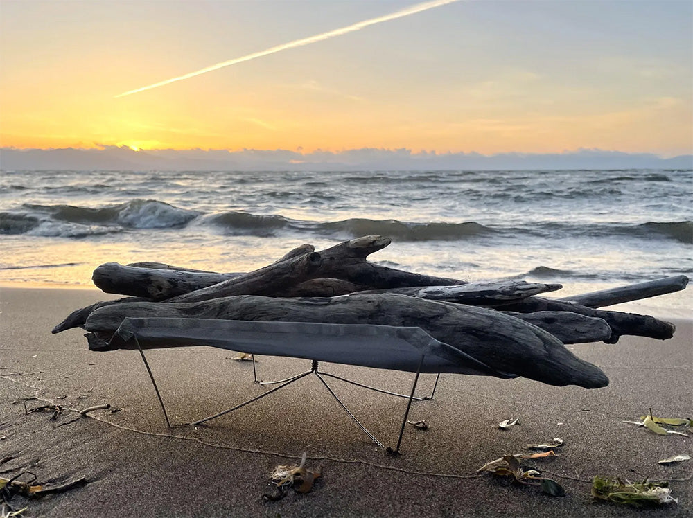 楽漕岳工房 焚き火台UKIBI 浮火 Lサイズ フルサイズ 115g ラクソウダケコウボウ らくそうだけ