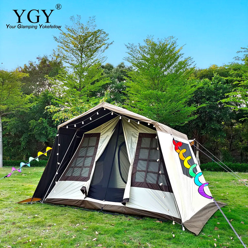 YGY ハットテント 4-6人用 ロッジ型テント | 屋外キャンプに最適 - アウトドア・スポーツ・ファッション ディントコヨーテ 通販ショップ  DYNT COYOTE LIFE STYLE SHOP
