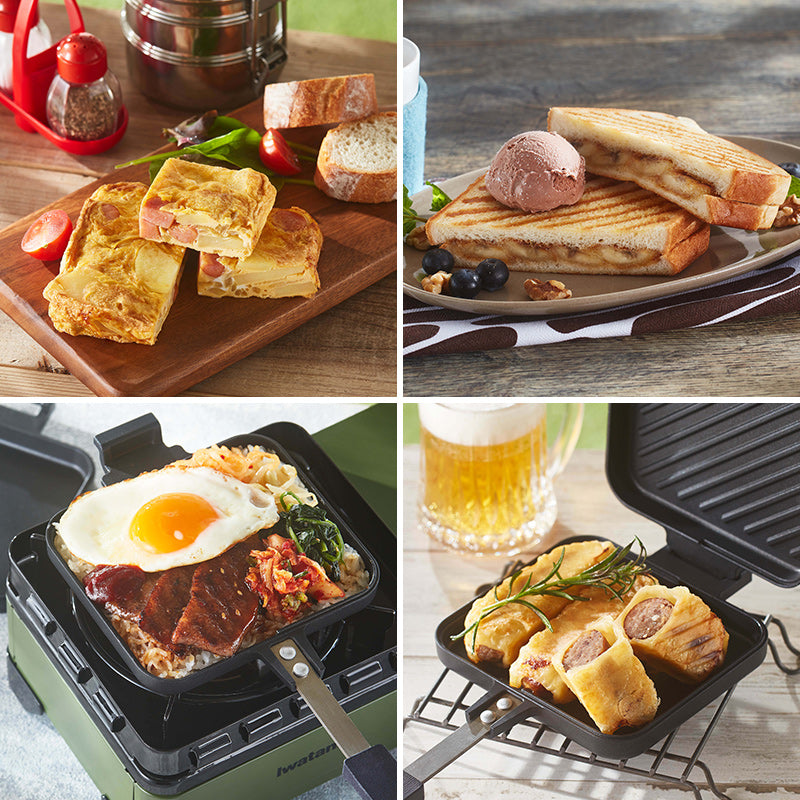 岩谷産業 イワタニ ホットサンドグリル CB-P-HSG ホットサンドメーカー Iwatani