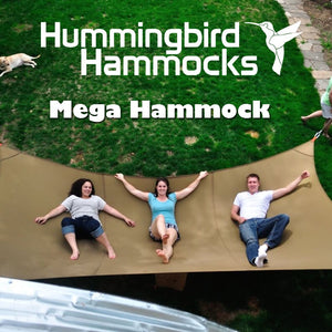 Hummingbird Hammocks ハミングバード Mega Hammock メガハンモック 大人数 軽量 - おしゃれな洋服雑貨 おもしろ便利グッズ のお店 ディントコヨーテ 通販