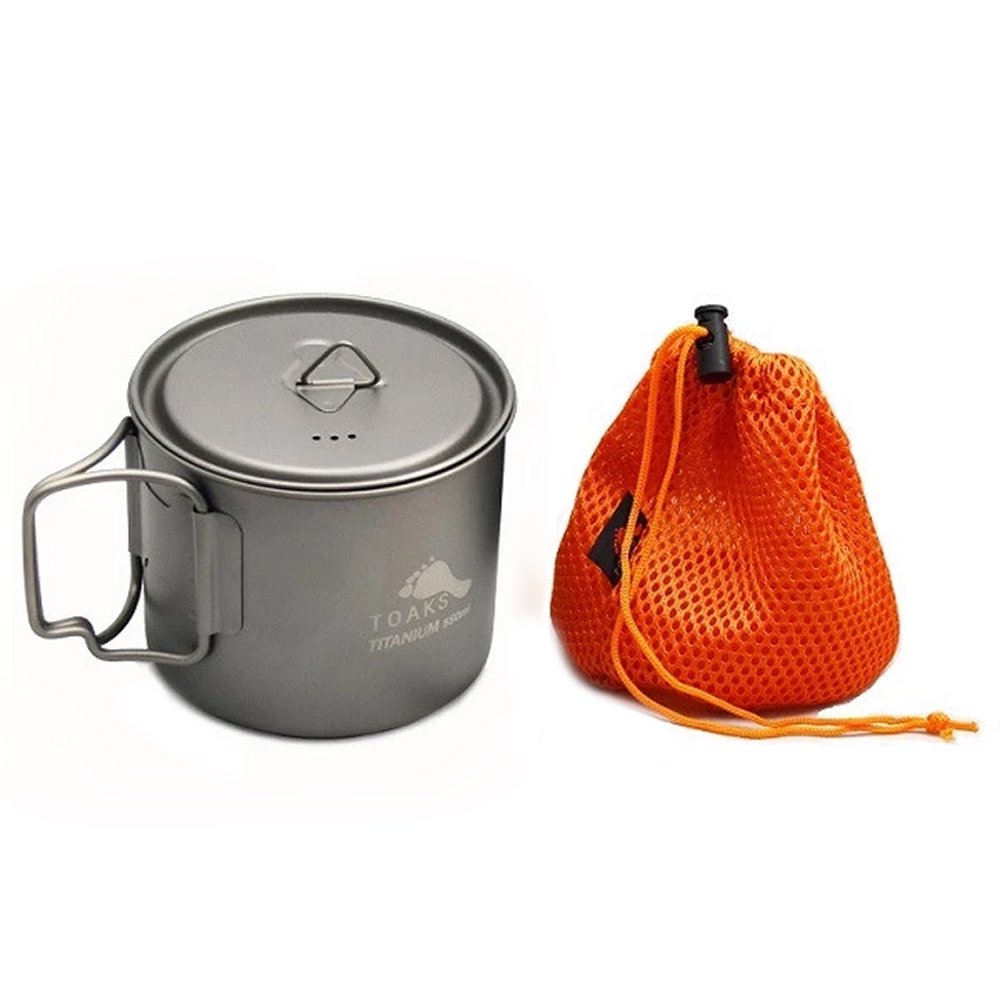 TOAKS Titanium Light Pot 550ml POT-550-L トークス ライトポット550ml