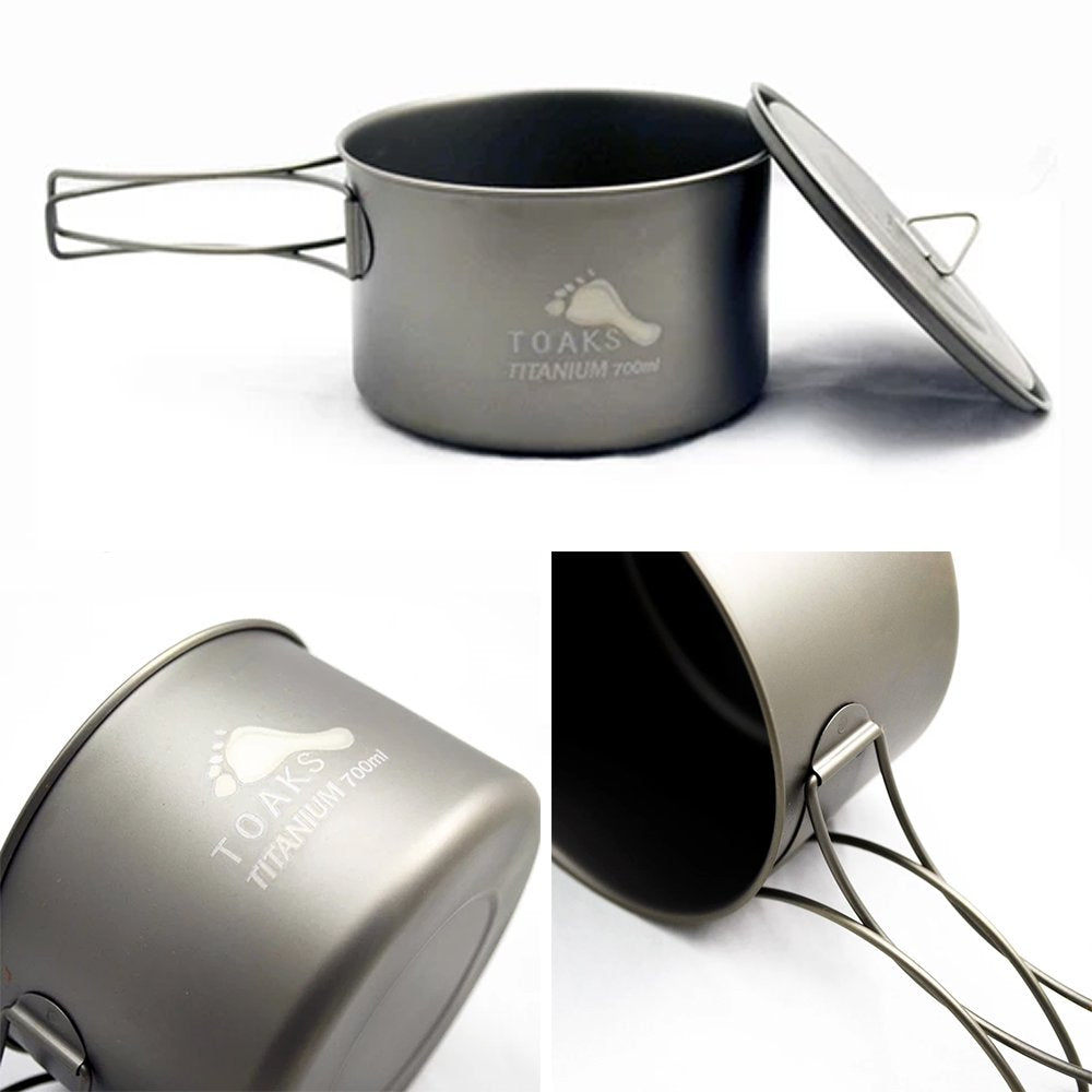 トークス ライトポット700ml TOAKS Titanium Light Pot 700ml POT-700-D115-L