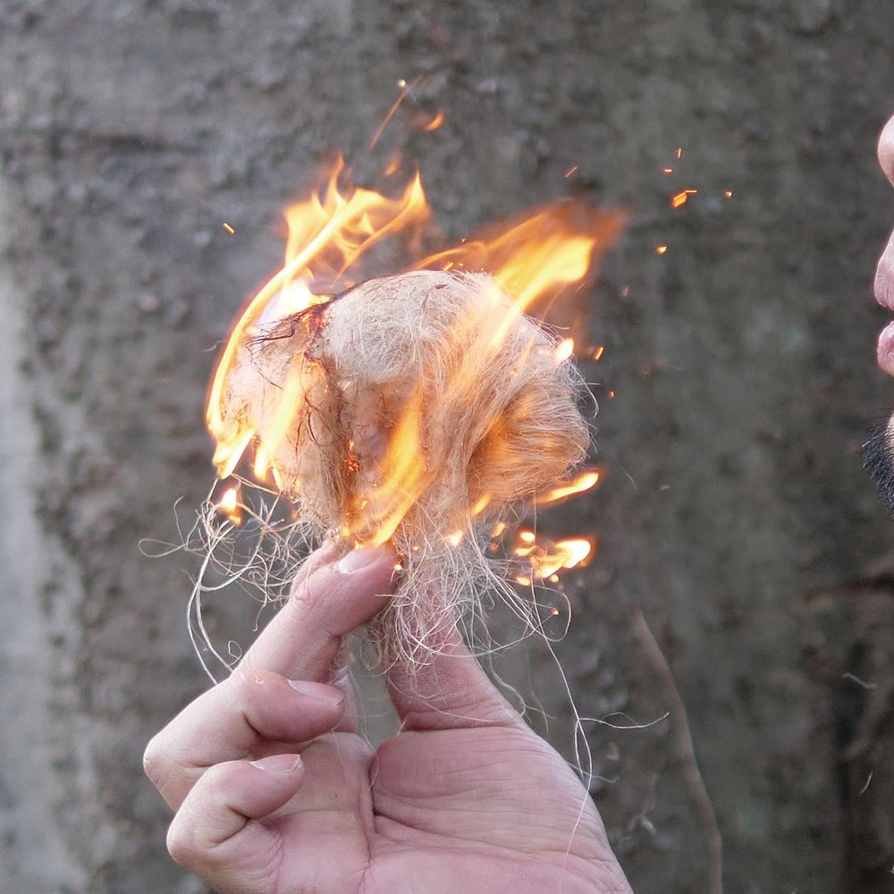 火打石 黄鉄鉱 パイライト ブッシュクラフト 天然石 着火道具 火おこしグッズ サバイバルグッズ キャンプ アウトドア BBQ Bush Craft