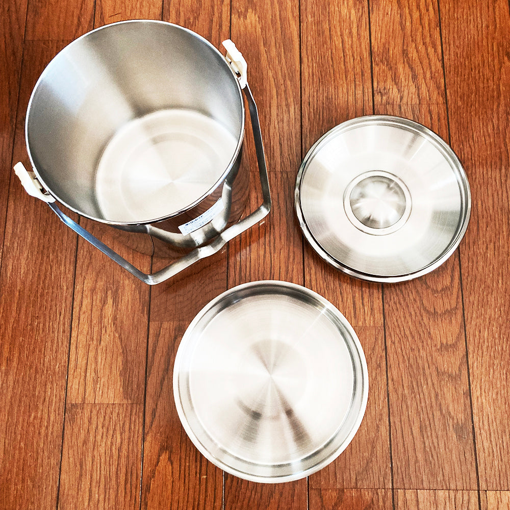 ZEBRA 12 14 16 Loop Handle Pot AL ゼブラ ループハンドルポット オート インナートレー付き フードキャリアー 直火OK