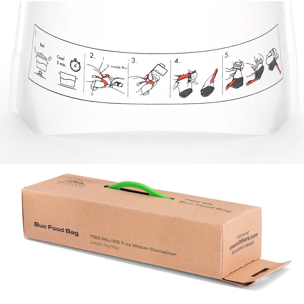 クノックアウトドア バックフードバッグ 54g 軽量 折りたたみ グリーン CNOC Outdoor Buc Food Bag CN-CSB