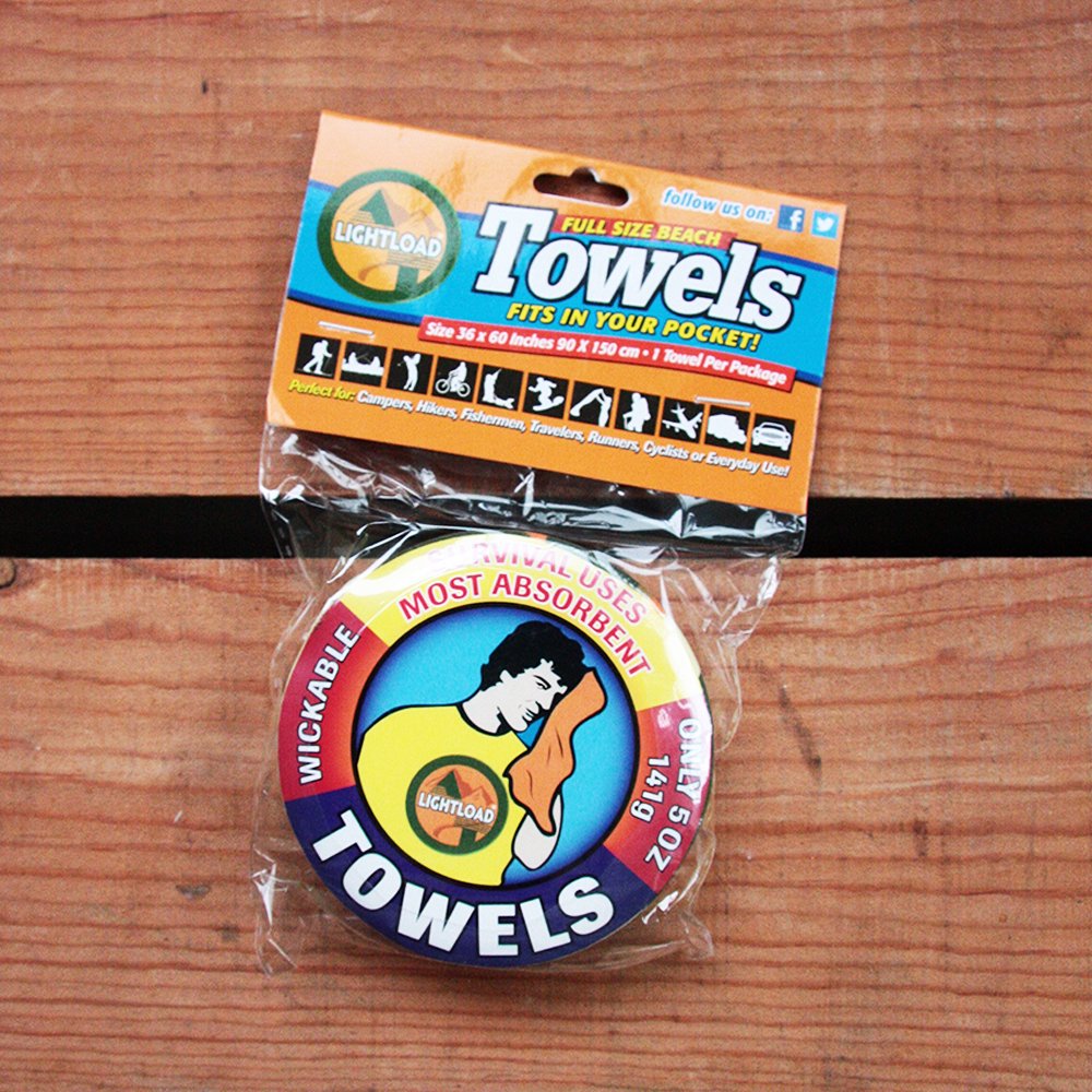 ライトロードタオルズ オリジナルビーチタオル 110g Lightload Towels ORIGINAL BEACH TAWEL 110g