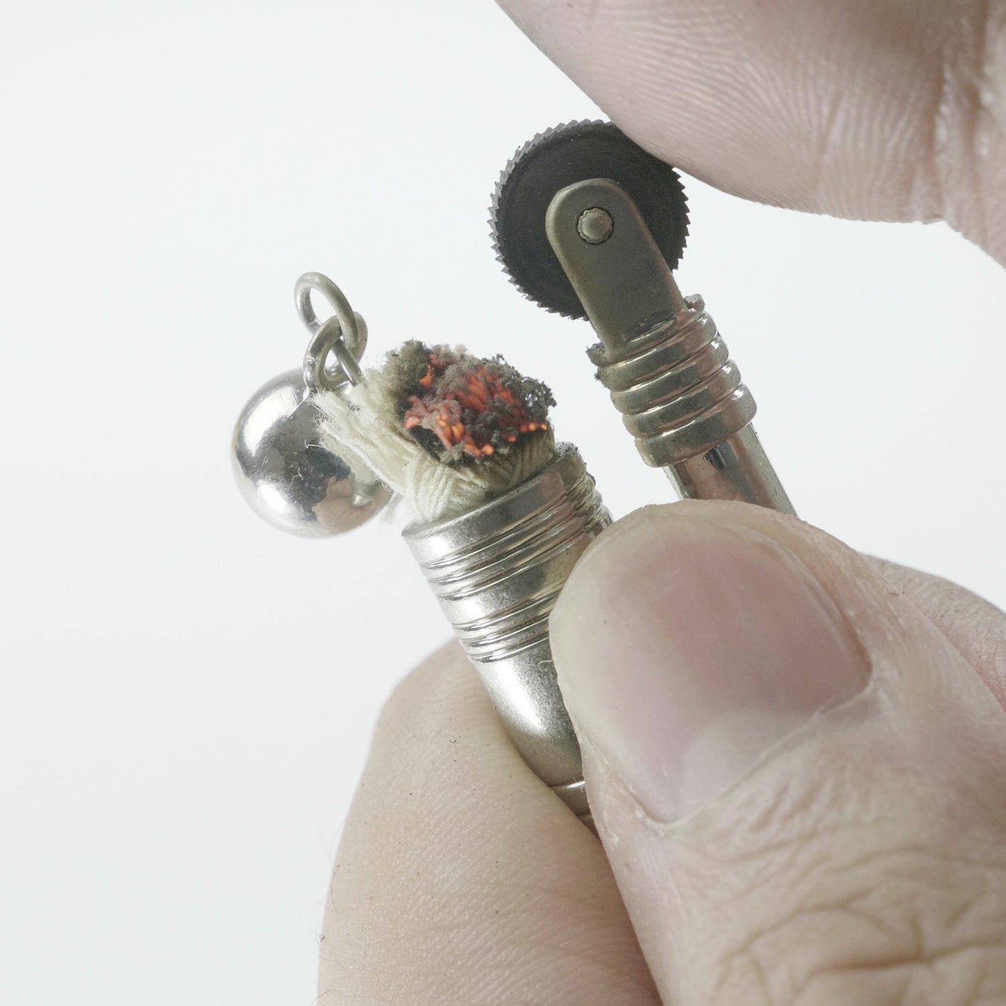 チャーロープホルダー ブッシュクラフト 着火道具 火おこしグッズ キャンプ アウトドア BBQ Bush Craft