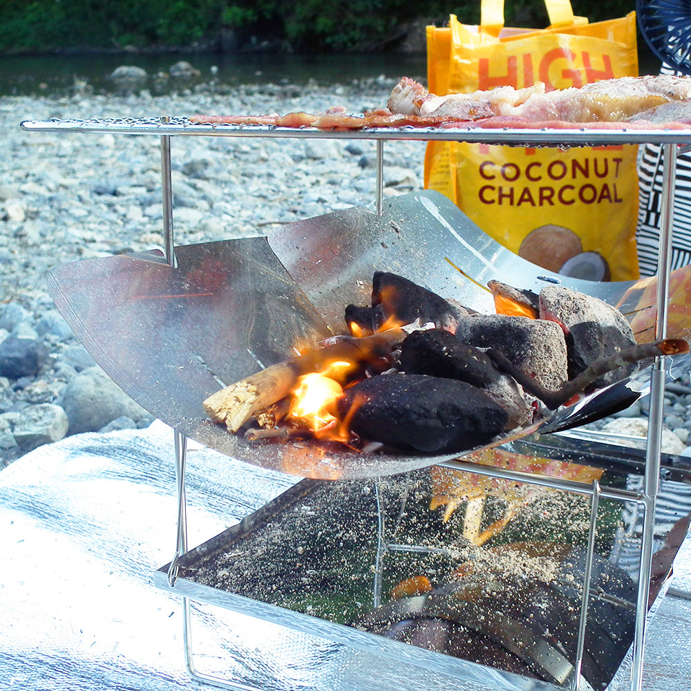 HIGH FIVE/Coconuts Briquette 3kg hai ハイファイブ ココナッツチャコール 炭 ヤシガラ BBQ エコ燃料 –  DYNT COYOTE OUTDOOR