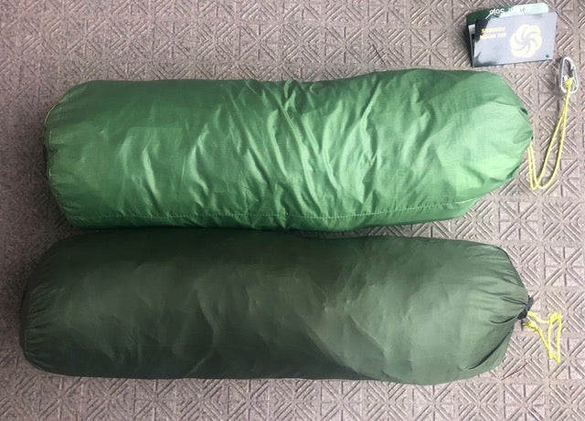 シックスムーンデザインズ ルナーソロ 690g(グレー)/ 720g(グリーン) バックパッキングテント 680g ソロテント ルナソロ 1人用 タープ ビビィ Six Moon Designs Lunar Solo Backpacking Tent