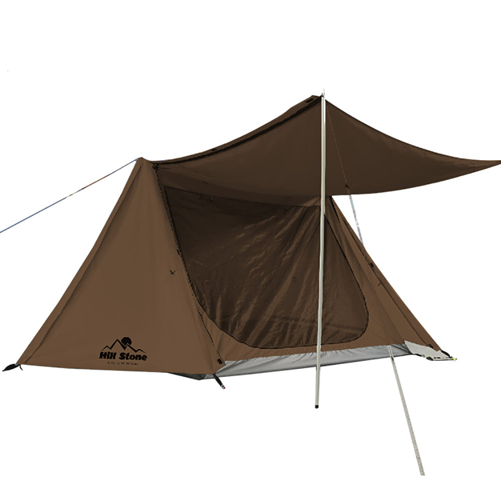 パップテント インナーテント付 軍幕テント 耐水圧3000mm ミリタリーテント 3～4人用 PUP TENT – DYNT COYOTE  OUTDOOR