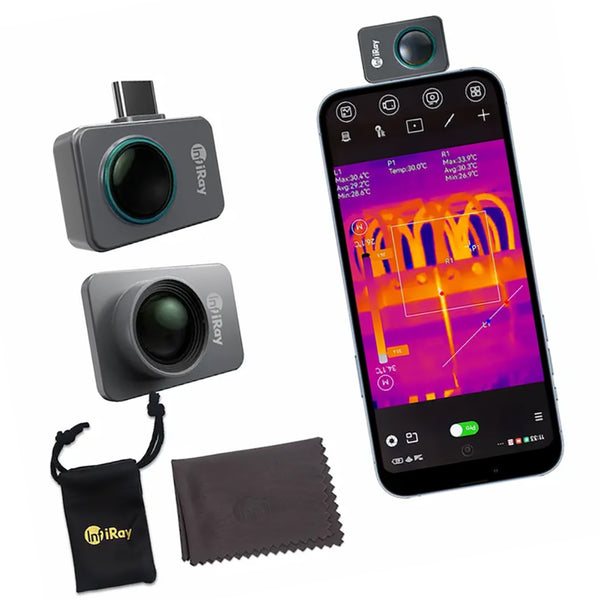 Xinfrared InfiRay P2 Pro Thermal Camera Android iOS Win and Linux Type-C 磁気マクロレンズ付き サーマルカメラ