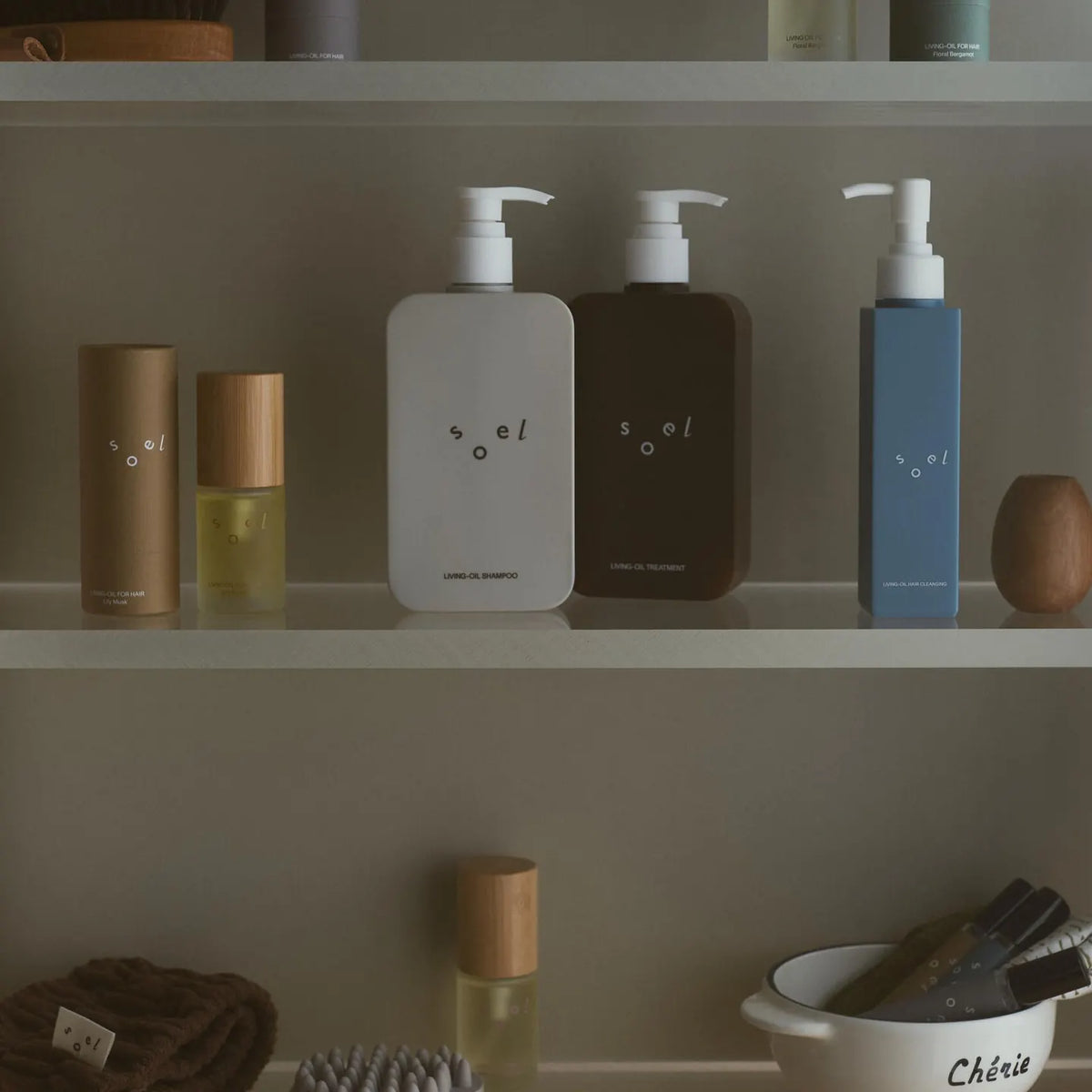 soel ソエル LIVING-OIL ヘアクレンジング 100mL 5個セット ヘアクレンジング