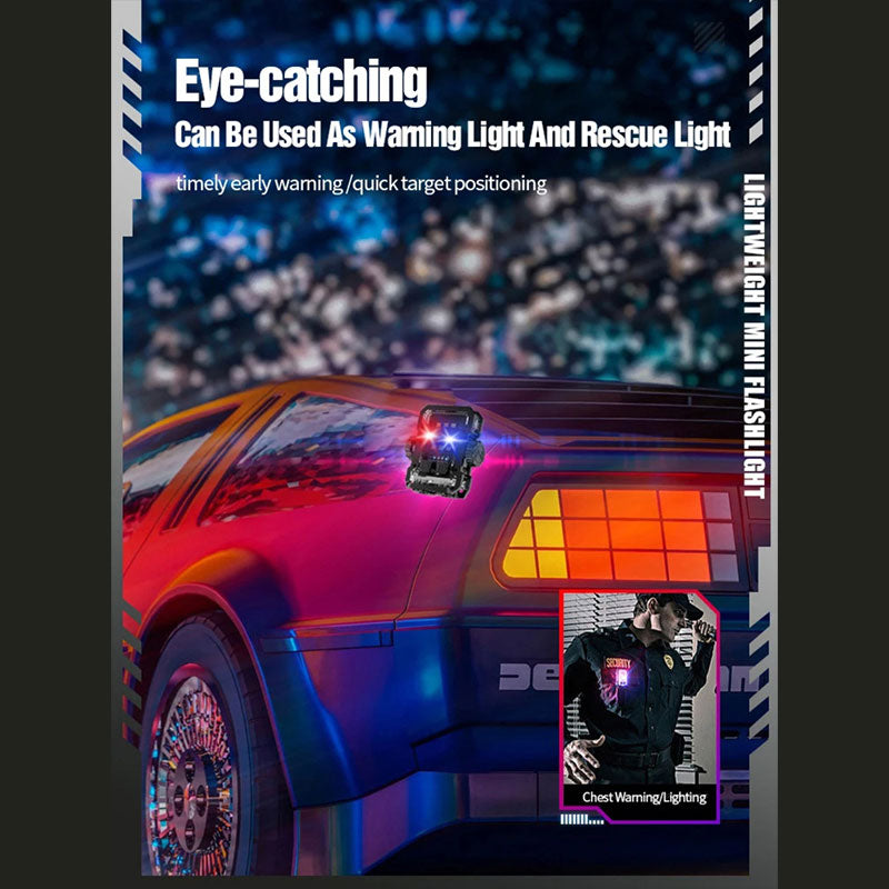 LEDポータブルキーライト｜6段階調光・充電式COBキャンピングライト（マグネット付き）