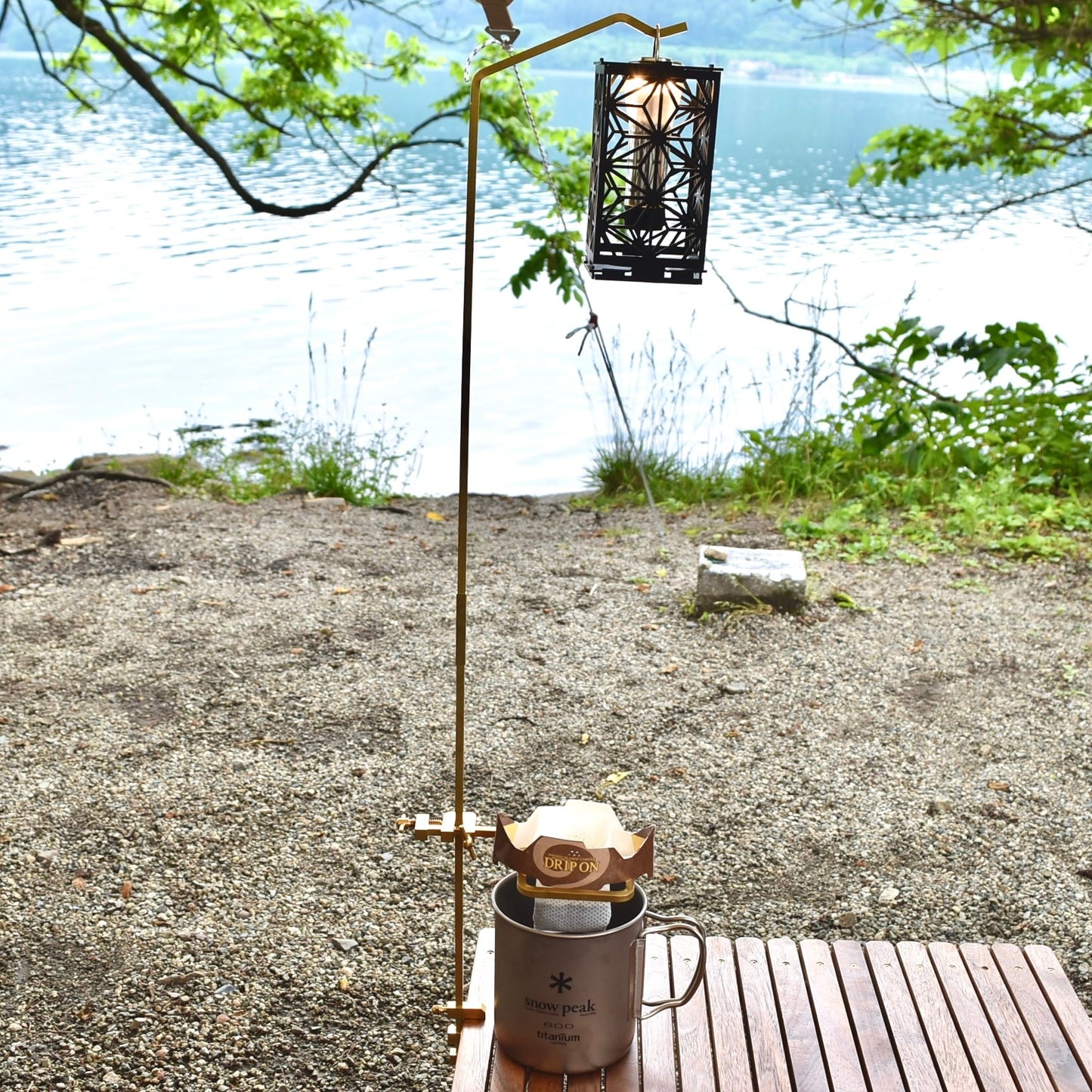 KALUGII カルギイ 変幻4在+ ヘンゲンジザイプラス【真鍮製】4wayランタンスタンド（高さUPver）