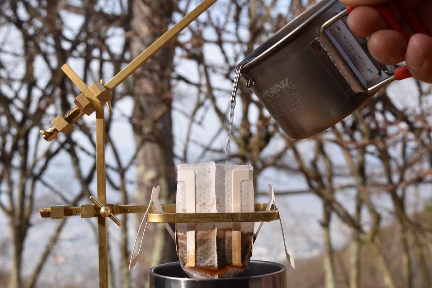 KALUGII カルギイ 変幻4在 ヘンゲンジザイ【真鍮製】（4wayランタンスタンド）