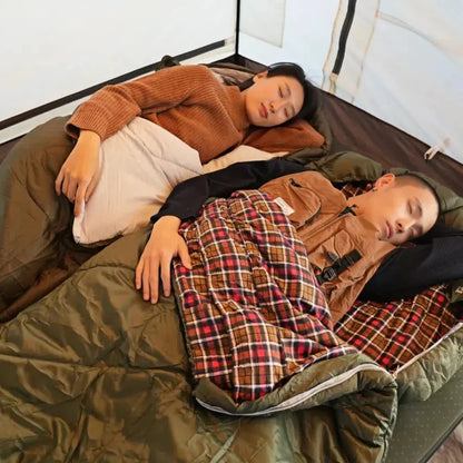 【KingCamp｜キングキャンプ】FREESPACE 250｜封筒型ワイド寝袋｜フランネル裏地・オールシーズン対応（4カラー）