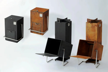 Fe:FRAME ROCKET STOVE｜エフイーフレーム 調理用高火力ストーブ ロケットクックストーブ Black（耐熱黒塗装）Rust（錆び）