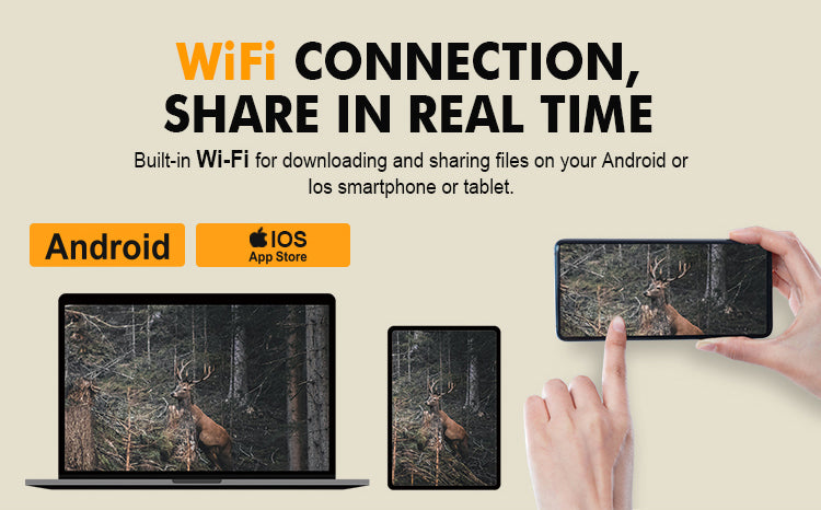 TR-IR-LRF NV501｜最大1000m測距・暗視対応ハイエンドスコープ【Wi-Fi/SONYセンサー/全天候型】TenRings製