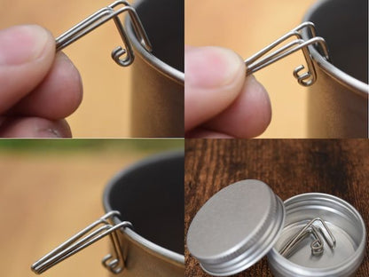 KALUGII カルギイ Driclip／ドリクリップ2nd-S アルミケース付【ステンレス製】コーヒードリップ 注ぎ口