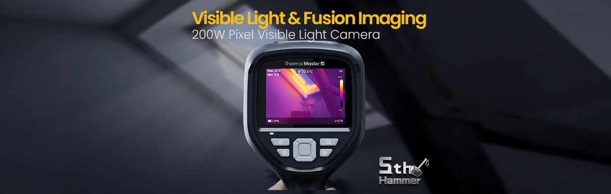 【現場対応型ハイエンドモデル】Thermal Master THOR001｜25Hz・256×192解像度｜±1.5℃高精度・マクロ8cm対応・Wi-Fi／USB接続・PC分析対応サーマルカメラ