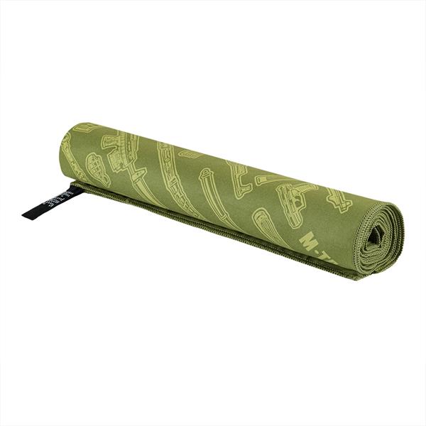 M-TAC（エムタック） Microfiber Towel Weapon 150×75 Green マイクロファイバータオル（10558001）