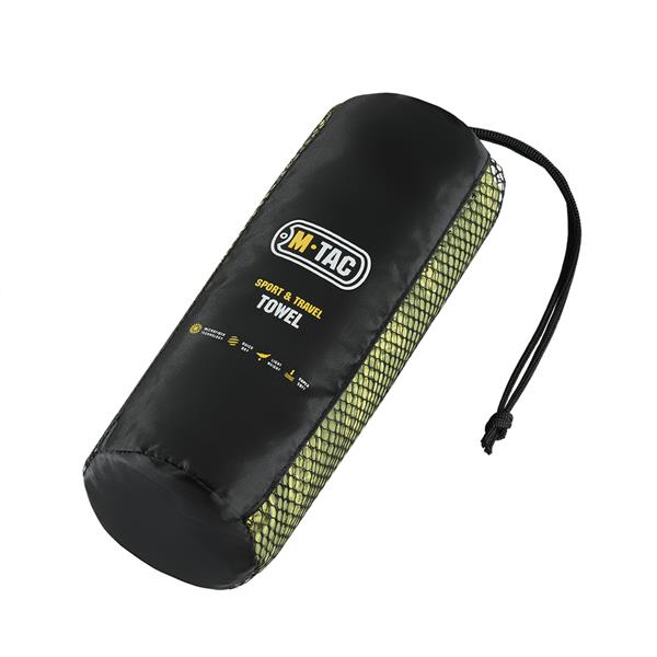 M-TAC（エムタック） Microfiber Towel Weapon 150×75 Green マイクロファイバータオル（10558001）